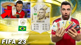 MI-A PICAT RONALDO NAZARIO DIN PRIMUL PACK OPENING IN VIAȚA REALĂ LA FIFA 23!!