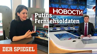 Kriegspropaganda im russischen TV: Putins Fernsehsoldaten | DER SPIEGEL