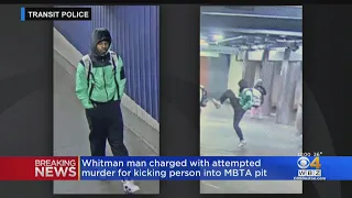 Man accused of kicking person into Boston subway pit also suspected in Whitman stabbing