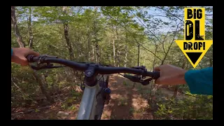 THE newest trail in Pisgah! Bernard Mountain Trail Old Fort Full MTB Ride Through