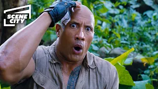 Jumanji Welcome to the Jungle: Landing in the Game (The Rock 4K HD Clip) | With Captions