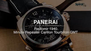 Panerai Radiomir 1940 Minute Repeater Carillon Tourbillon GMT