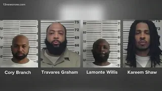 4 inmates escape from federal prison in Virginia