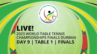 LIVE! | T1 | Day 9 | World Table Tennis Championships Finals Durban 2023 | Finals