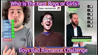 Boys Bad Romance TikTok Challenge Compilation (December 2020)