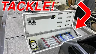 Bass Tracker Custom Tackle Storage!
