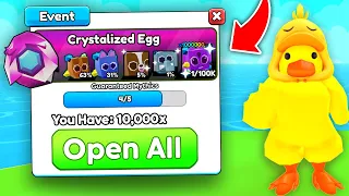 I Opened 10,000 of the RAREST Eggs in Arm Wrestling Simulator (Roblox)