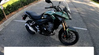 2023 Honda CB500X First Ride Thoughts