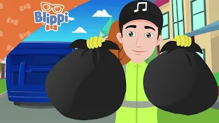 blippi canción camiones de basura