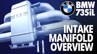BMW M30 Engine Intake Manifold Overview: Vacuum Hoses & Components - E32 735i & E34 535i