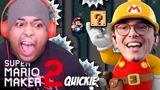 LOGIC MADE ME A LEVEL AND THIS WHAT HAPPENED.. [SUPER MARIO MAKER 2] [QUICKIE] [#01]