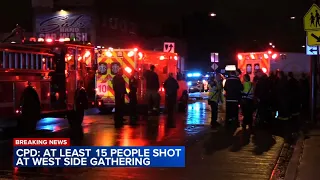 At least 15 people shot at West Side Halloween party, Chicago police say