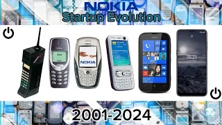 Nokia Startup Evolution 2001-2024 #nokia #nokia_fp_always #nokiaevolution #nokiaphones