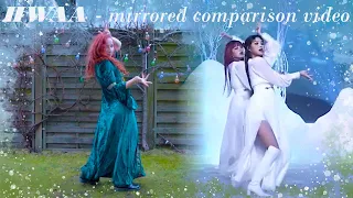 (G)I-DLE "HWAA" mirrored comparison video 🤍⋆｡°✩ | itzLiz