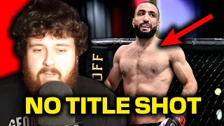 MMA Guru thinks Belal Muhammad DOESN'T DESERVE THE  TITLE SHOT !