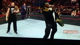 Brock Lesnar f5s r-truth | WWE raw highlights | Brock Lesnar 13rd January 2020 WWE raw | r truth