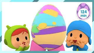 🥚 POCOYO em PORTUGUÊS do BRASIL - A Páscoa Chegou [124 min] | DESENHOS ANIMADOS para crianças