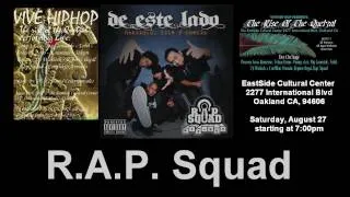 VIVE HIPHOP LATIN UNDERGROUND  "THE RISE OF THE QUETZAL" 08/27/11 @ the eastside cultural center