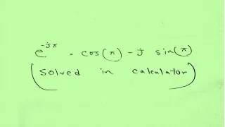 How to Solve An Exponential Function in the Calculator or Mathematically (fx-570MS)