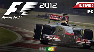 Flagamer corre no LOBBY ONLINE do F1 2012 no PC