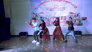 DANCE TRIBUTE TO BAPPI LAHIRI | GROUP DANCE PERFORMANCE | DURGA PUJA 2022