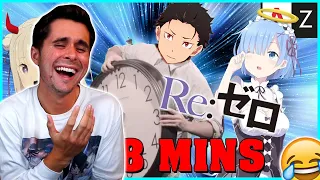 "NOW THATS FUNNY" Re:Zero IN 8 MINUTES REACTION