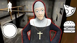 ЗЛАЯ МОНАХИНЯ СОСЕД ГРЕННИ - Nun Neighbor Granny Escape