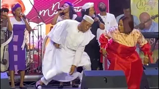 WOLI AGBA DANCE BATTLE WITH DOYIN KUKOYI AT HARMONY’S BIRTHDAY CONCERT