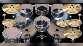 Led Zeppelin - Stairway To Heaven - Drum Cover (Real Drum app)