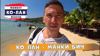 Паттайя. Остров Ко Лан. Пляж - Манки Бич (Monkey beach)