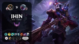 Jhin ADC vs Varus - KR Master Patch 13.17