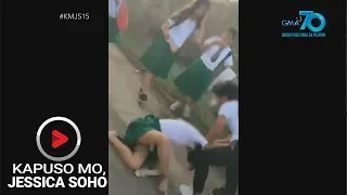 Kapuso Mo, Jessica Soho: Rambulan sa eskwelahan, caught on cam!