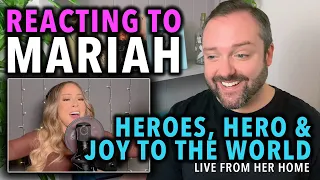 Reacting To Mariah Carey Heroes/Hero/Joy To The World Live For Heroes Of New York