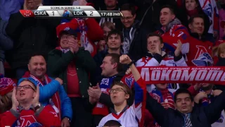 2017 Gagarin Cup, Lokomotiv 4 CSKA 3 (Series 1-1)