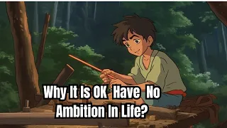 Why It Is OK  Have No Ambition In Life? - a zen short story || zen best story