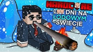 NOLIF PRZERÓBKA! SPEEDRUNNER vs 100 DNI NA ICE SPIKES w MINECRAFT HARDCORE!