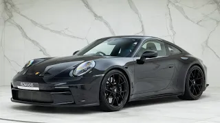 2022 Porsche 911 (992) GT3 Touring - Jet Black Metallic - Walkaround & Interior & Revs [4K]