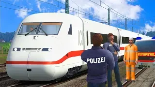 EISENBAHNUNFALL | Güterzug Entgleist & Deutsche Bahn | TRAIN SIMULATOR 2019 | Polizei + Feuerwehr