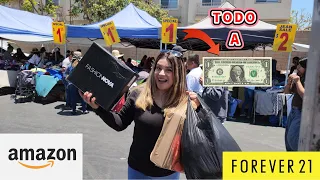 Comprando Ropa De 1 DOLAR En ESTADOS UNIDOS - AMAZON - FASHION NOVA - FOREVER21 En SWAPMEET-Tianguis