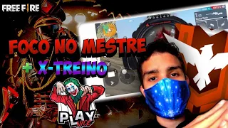 🔥🚀 FREEFIRE AO VIVO 🔥🚀 | RUMO AO MESTRE + X-TREINO | RUMO #3k |