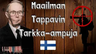 Miksi Simo Häyhä oli niin hyvä tarkka-ampuja?