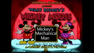 Mickey Mouse E57 Mickey's Mechanical Man (1933) HQ COLORIZED