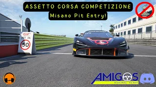 Assetto Corsa Competizione | Misano Pit Entry Guide| ACC Pit entries