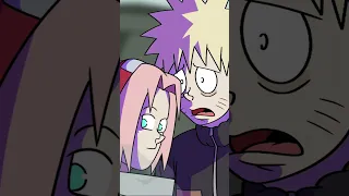 Hinata vs Sakura #shorts #hinata #sakura #naruto #kishinpain #animation #anime #parody