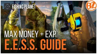 Fishing Planet: Where to fish for MAX Money & XP! | E.E.S.S. Explained