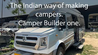 The Indian way of making campers / motorhomes / rv. Camper Builder one.