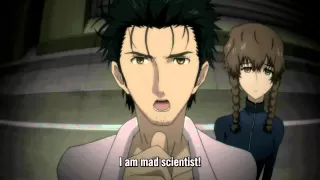 Steins;Gate - I am mad scientist, sunuvabich