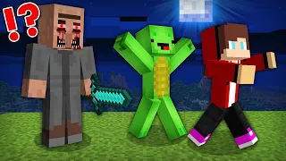 Mikey & JJ Escaping From Haunted House in Minecraft (Maizen Mazien Mizen)