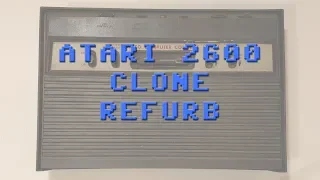 Atari 2600 clone refurb