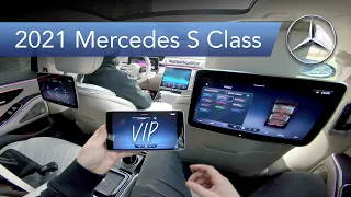 Mercedes-Benz S class 350d (286 hp): Passenger limo ride